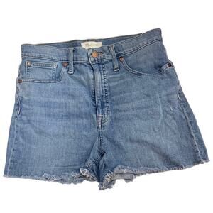 Madewell High‎ Rise Denim Short SZ 28